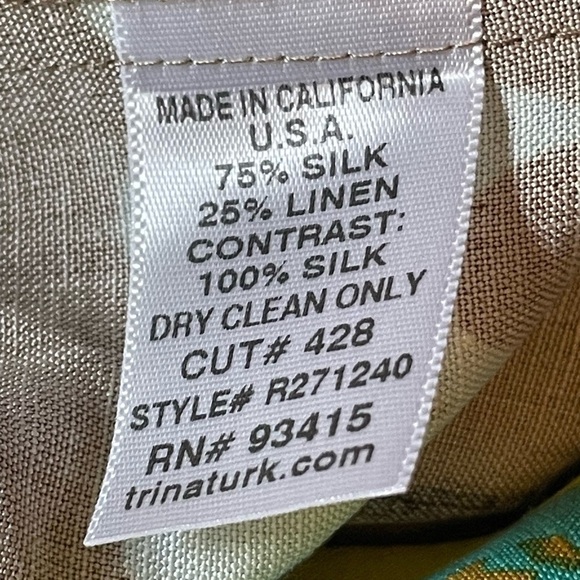 Trina Turk silk/linen jacket - Picture 4 of 6